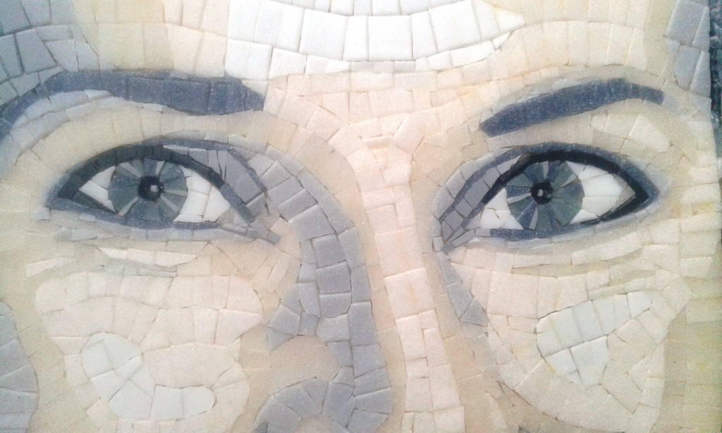 robert lisac mosaic portrait