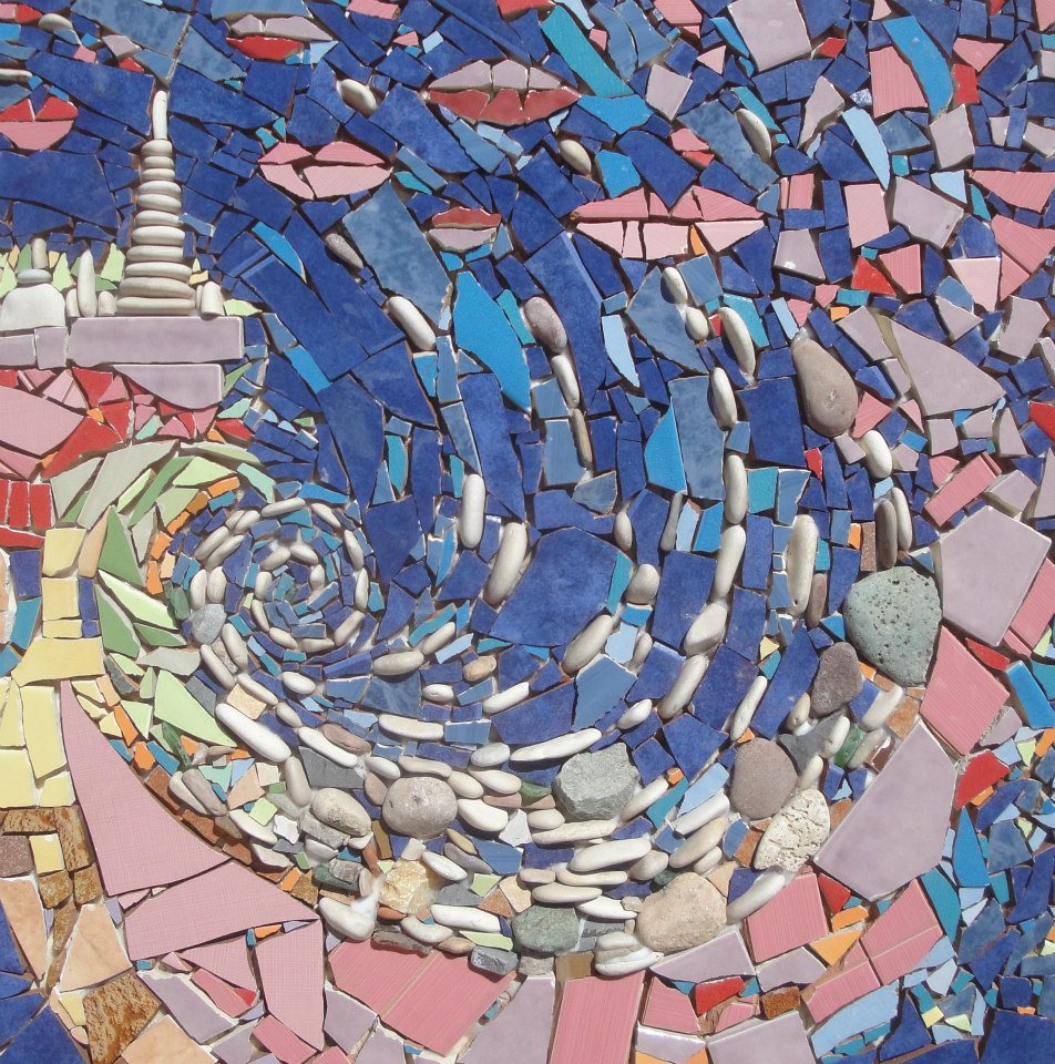 DELAVNICA MOZAIČARSTVA – 13.10.2013 (mozaik iz keramičnih ploščic)